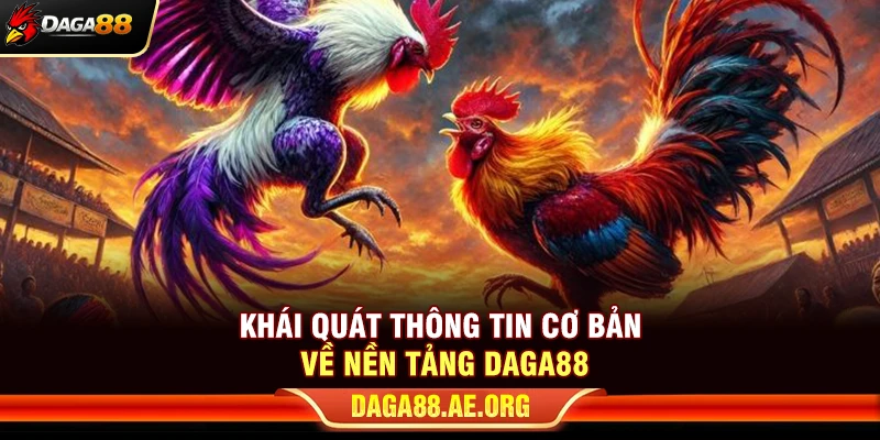 DAGA88 - Link Trực Tiếp Đá Gà 88 Chính Thức Mới Nhất 2026 8 Khái quát thông tin cơ bản về nền tảng Daga88